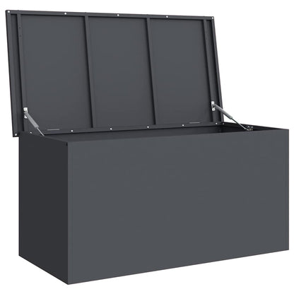 Außenlagerbox Anthrazit 100 x 50.5 x 50 cm Kaltgewalzter Stahl