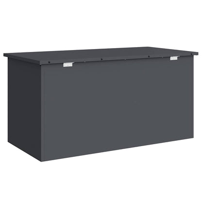 Außenlagerbox Anthrazit 100 x 50.5 x 50 cm Kaltgewalzter Stahl