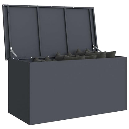 Außenlagerbox Anthrazit 100 x 50.5 x 50 cm Kaltgewalzter Stahl