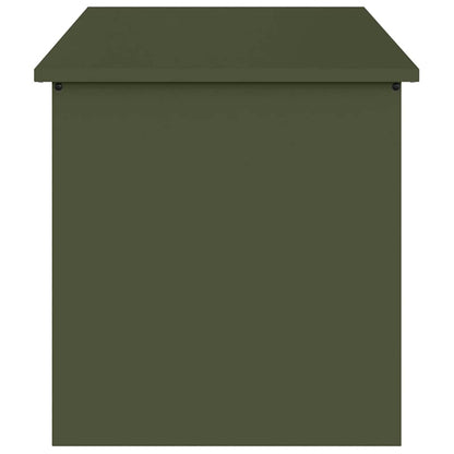 Außenlagerbox Olivgrün 100 x 50.5 x 50 cm Kaltgewalzter Stahl