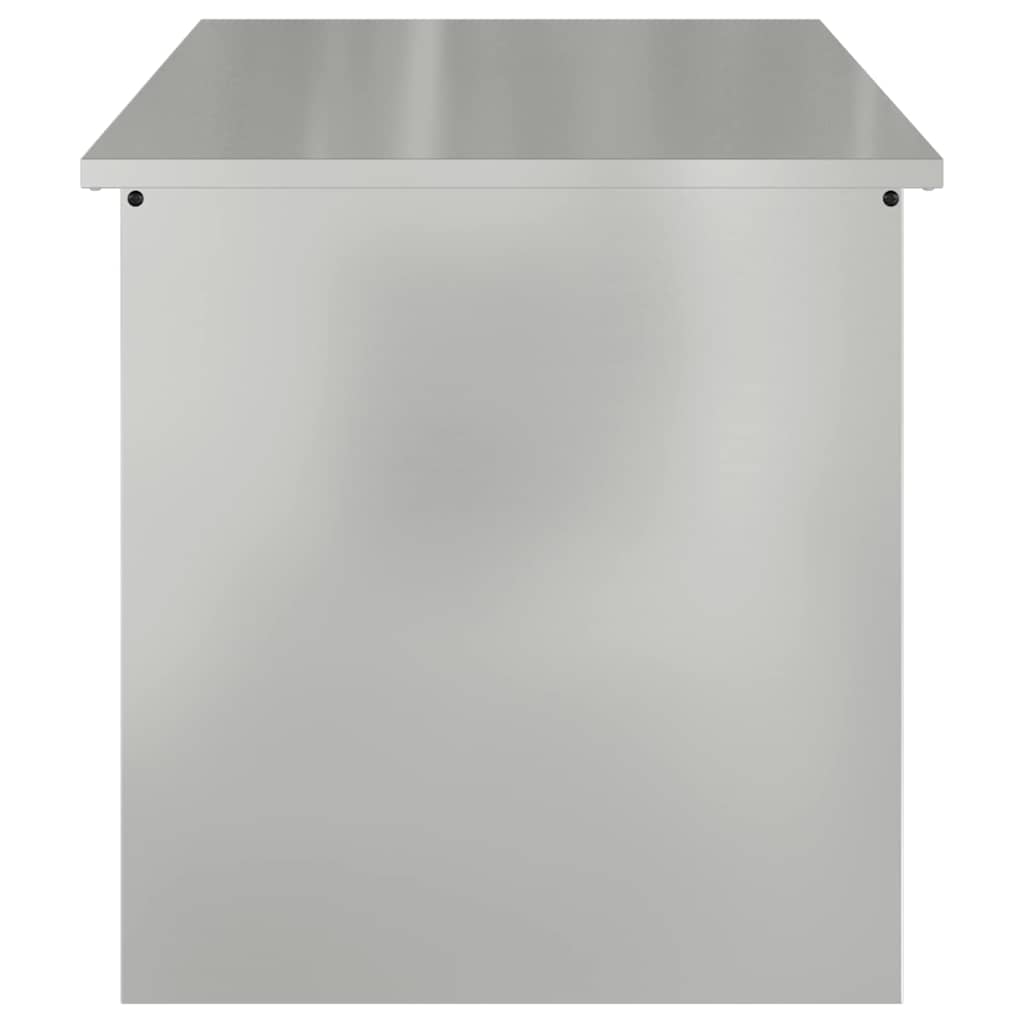 Außenlagerbox Silber 100 x 50.5 x 50 cm Verzinkter Stahl
