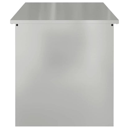 Außenlagerbox Silber 100 x 50.5 x 50 cm Verzinkter Stahl