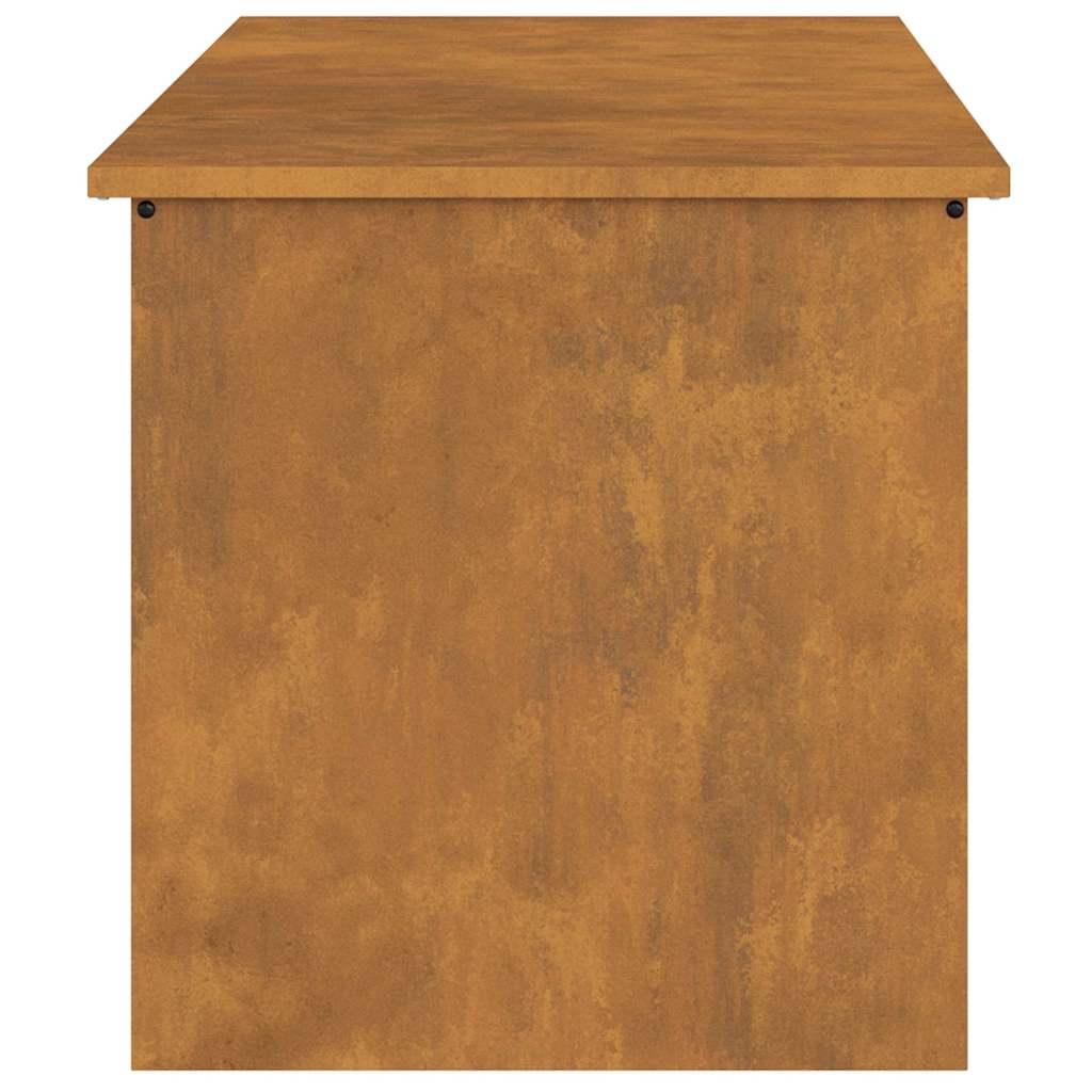 Außenlagerbox mit Speicher Braun 100 x 50.5 x 50 cm
