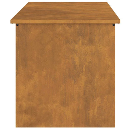 Außenlagerbox mit Speicher Braun 100 x 50.5 x 50 cm