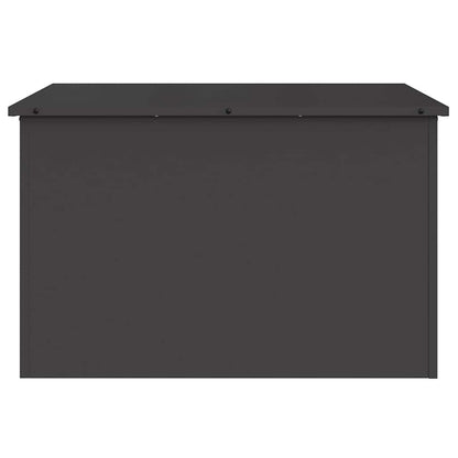 Außenlagerbox Schwarz 80 x 50.5 x 50 cm Kaltgewalzter Stahl