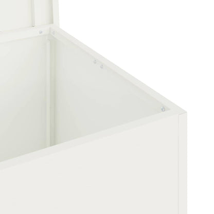 Außenlagerbox Weiß 80 x 50.5 x 50 cm Kaltgewalzter Stahl