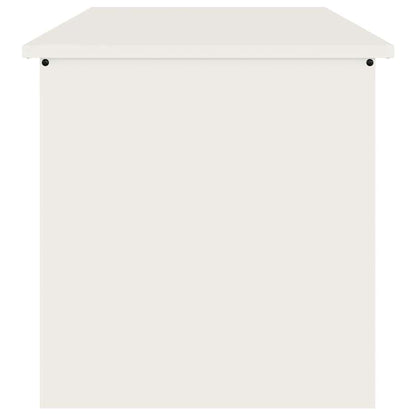 Außenlagerbox Weiß 80 x 50.5 x 50 cm Kaltgewalzter Stahl