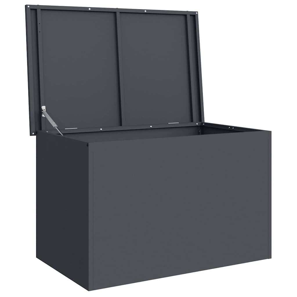 Außenlagerbox Anthrazit 80 x 50.5 x 50 cm Kaltgewalzter Stahl