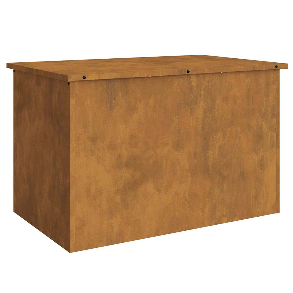 Außenlagerbox mit Speicher Braun 80 x 50.5 x 50 cm