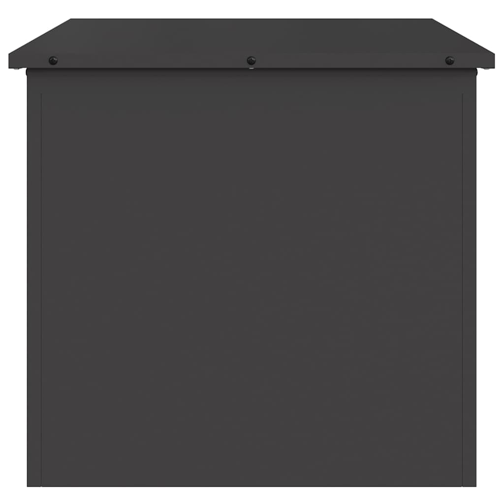 Außenlagerbox Schwarz 55 x 50.5 x 50 cm Kaltgewalzter Stahl