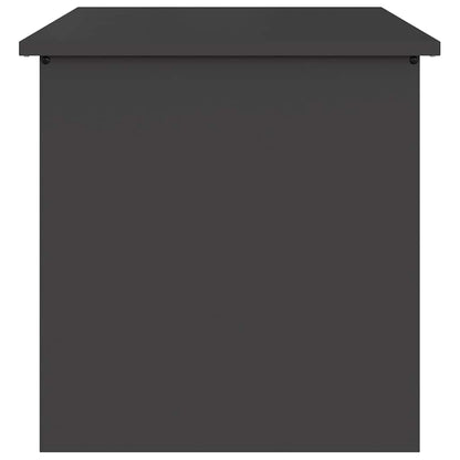 Außenlagerbox Schwarz 55 x 50.5 x 50 cm Kaltgewalzter Stahl
