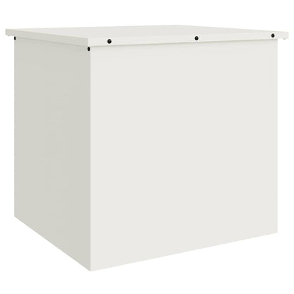 Außenlagerbox Weiß 55 x 50.5 x 50 cm Kaltgewalzter Stahl