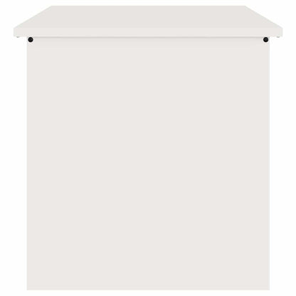 Außenlagerbox Weiß 55 x 50.5 x 50 cm Kaltgewalzter Stahl