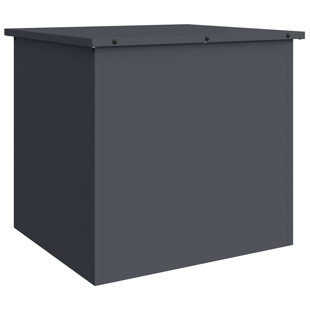 Außenlagerbox Anthrazit 55 x 50.5 x 50 cm Kaltgewalzter Stahl