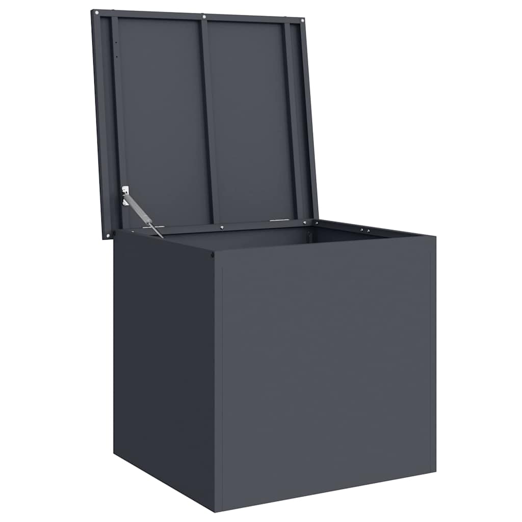 Außenlagerbox Anthrazit 55 x 50.5 x 50 cm Kaltgewalzter Stahl