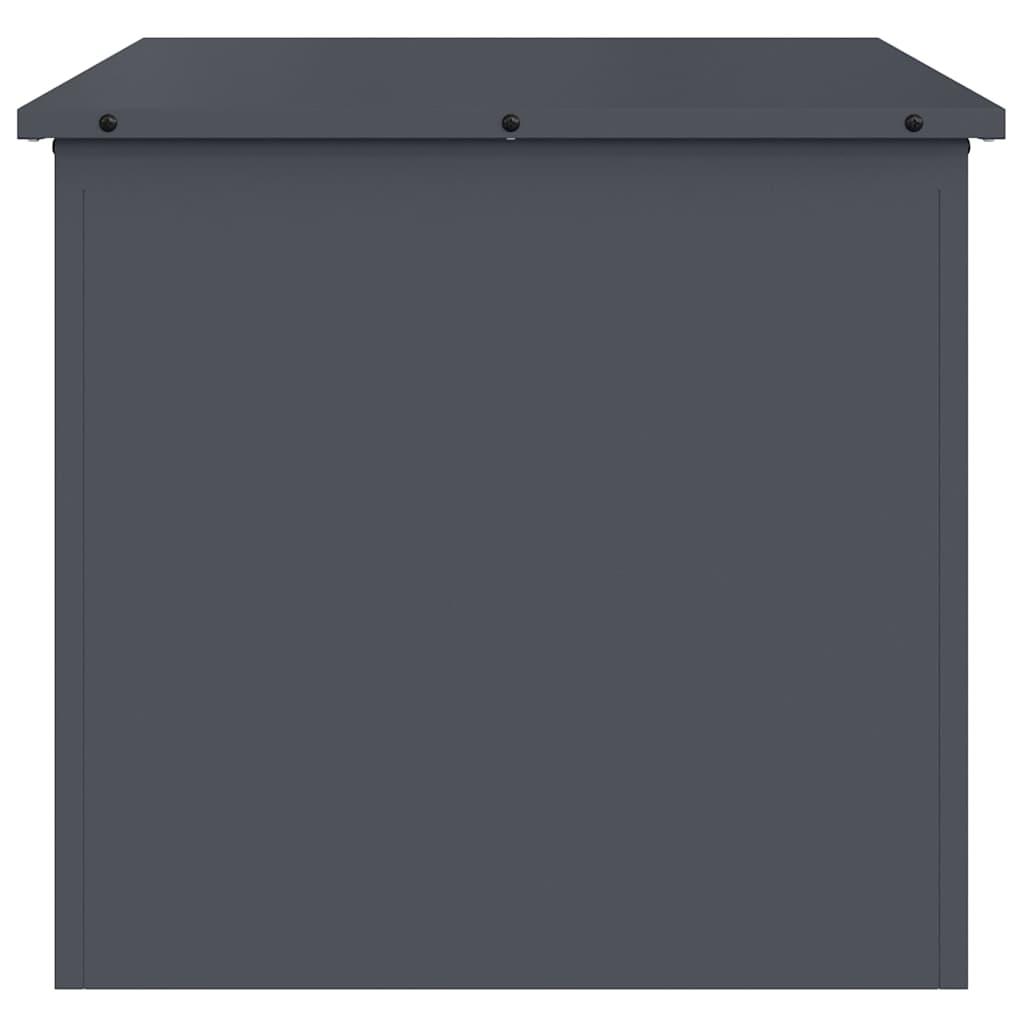 Außenlagerbox Anthrazit 55 x 50.5 x 50 cm Kaltgewalzter Stahl