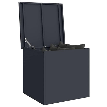 Außenlagerbox Anthrazit 55 x 50.5 x 50 cm Kaltgewalzter Stahl