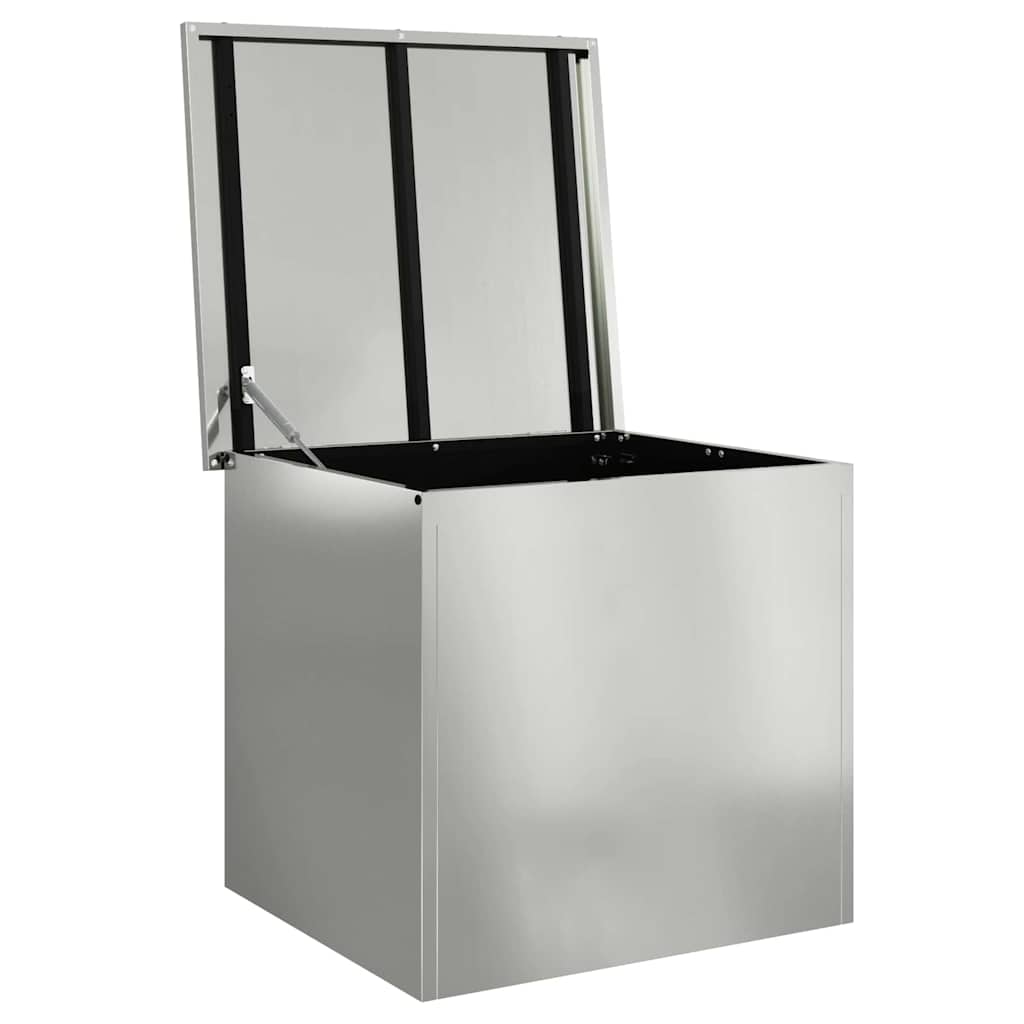 Außenlagerbox Silber 55 x 50.5 x 50 cm Verzinkter Stahl