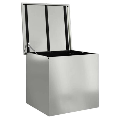 Außenlagerbox Silber 55 x 50.5 x 50 cm Verzinkter Stahl