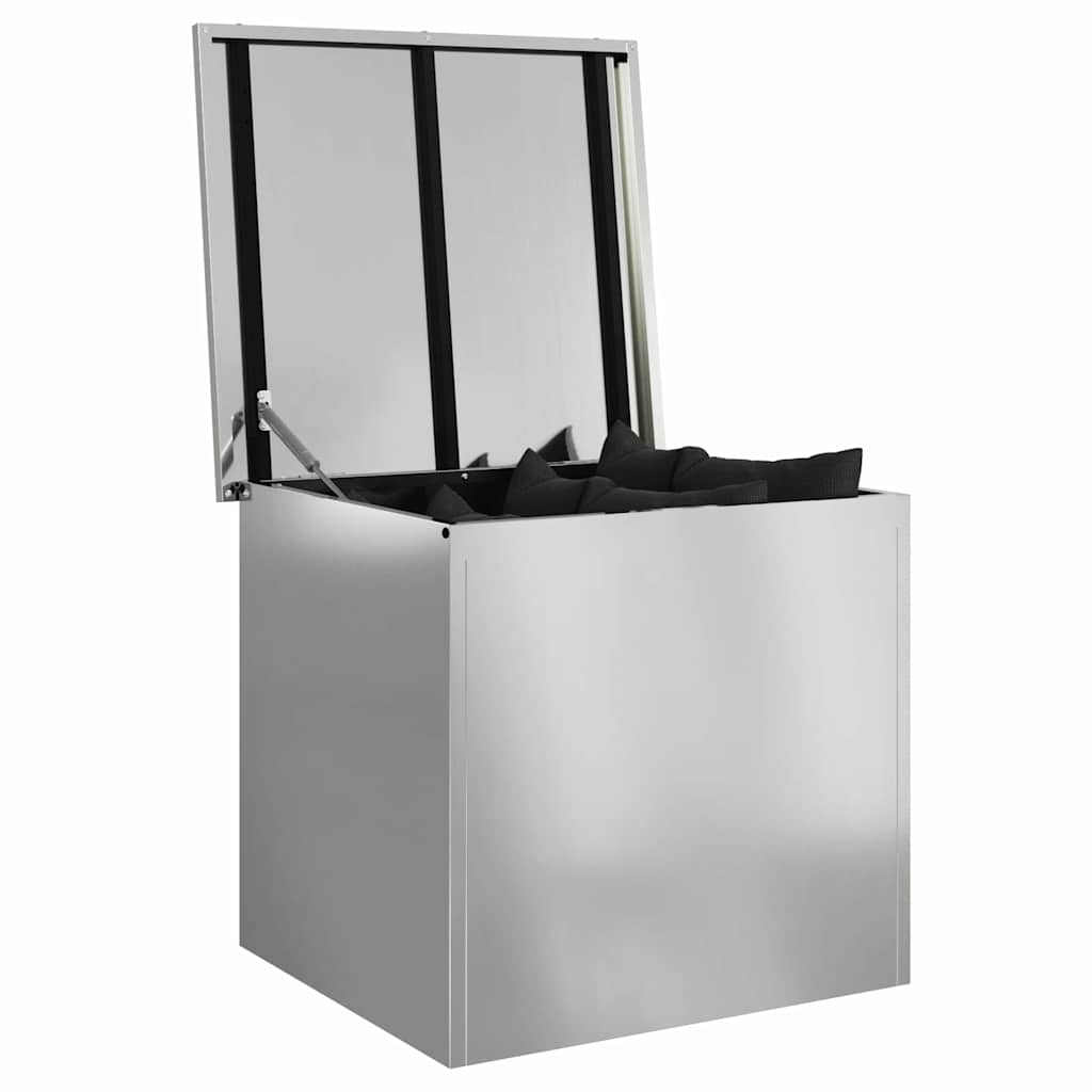 Außenlagerbox Silber 55 x 50.5 x 50 cm Verzinkter Stahl