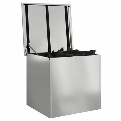 Außenlagerbox Silber 55 x 50.5 x 50 cm Verzinkter Stahl