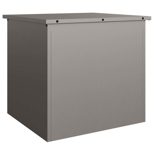 Außenlagerbox mit Speicher Braun 55 x 50.5 x 50 cm