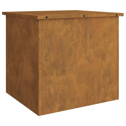 Außenlagerbox mit Speicher Braun 55 x 50.5 x 50 cm