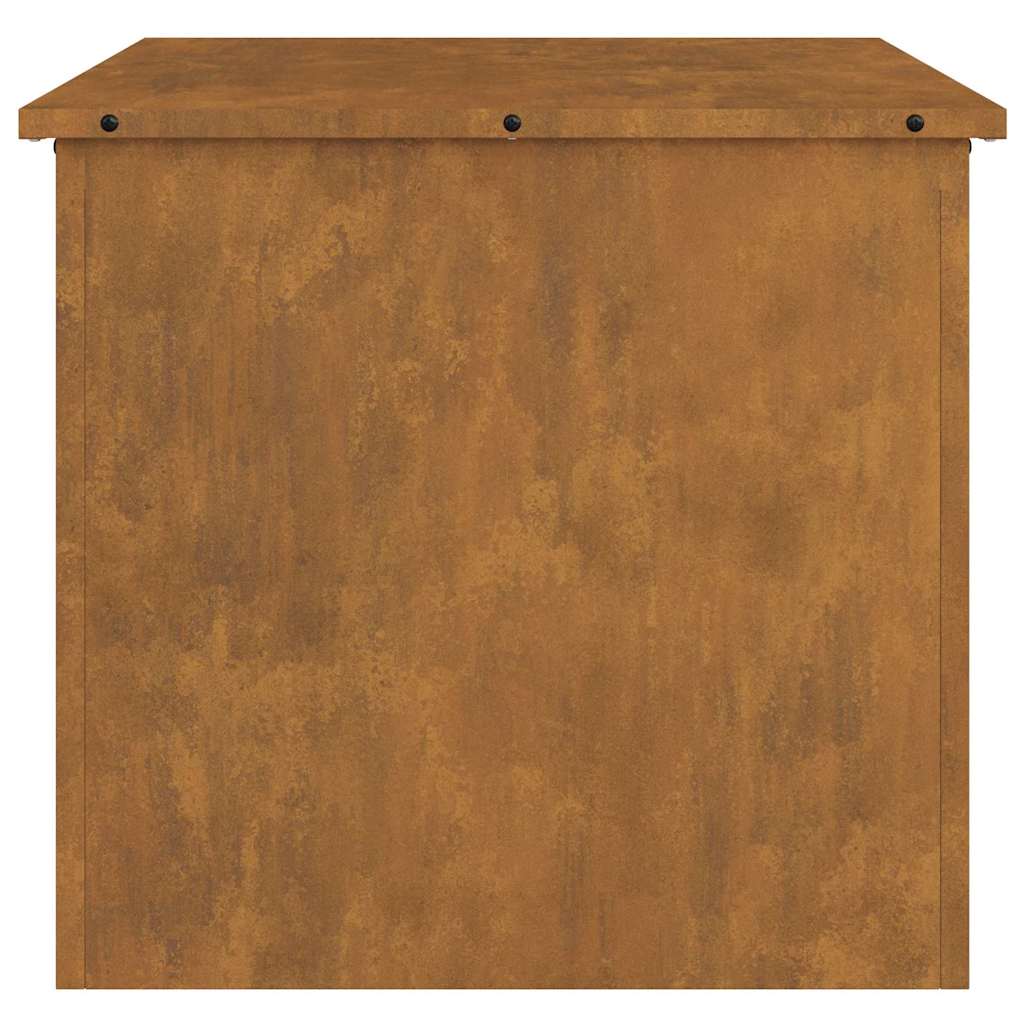 Außenlagerbox mit Speicher Braun 55 x 50.5 x 50 cm