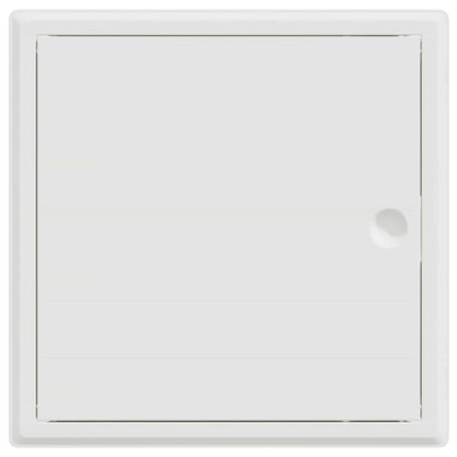 Zugangstür Weiß 30 x 30 cm Stahl