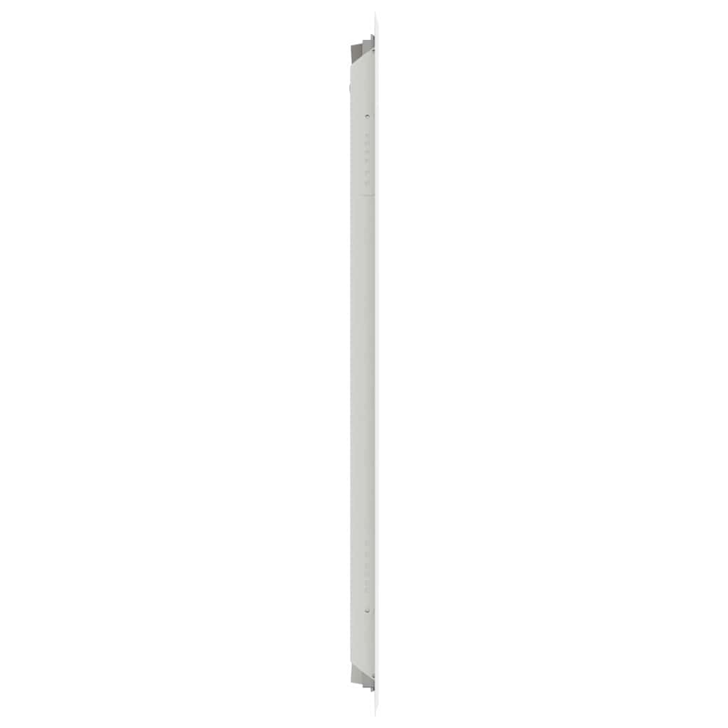 Zugangstür Weiß 30 x 60 cm Stahl