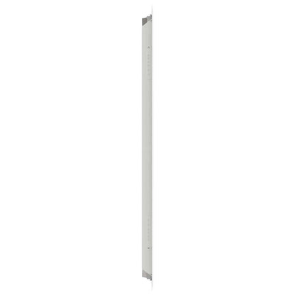 Zugangstür Weiß 60 x 60 cm Stahl