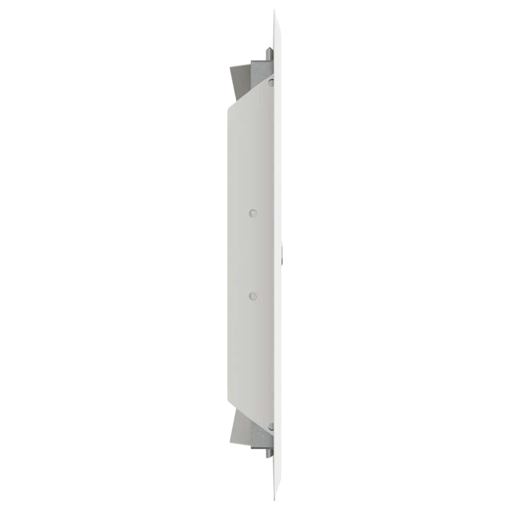 Zugangstür 2 pcs Weiß 20 x 20 cm Stahl