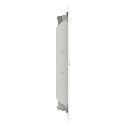 Zugangstür 2 pcs Weiß 20 x 20 cm Stahl