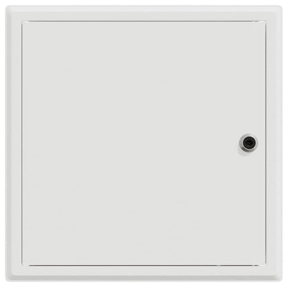 Zugangstür Weiß 30 x 30 cm Stahl