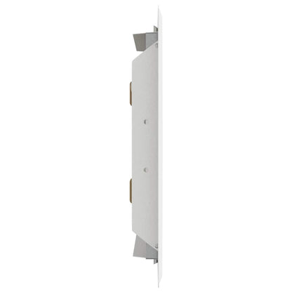 Zugangstür 2 pcs Weiß 20 x 20 cm Stahl
