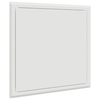 Zugangstür Weiß 30 x 30 cm Stahl