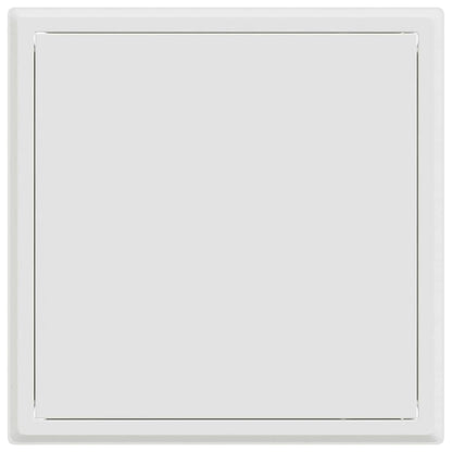 Zugangstür Weiß 30 x 30 cm Stahl