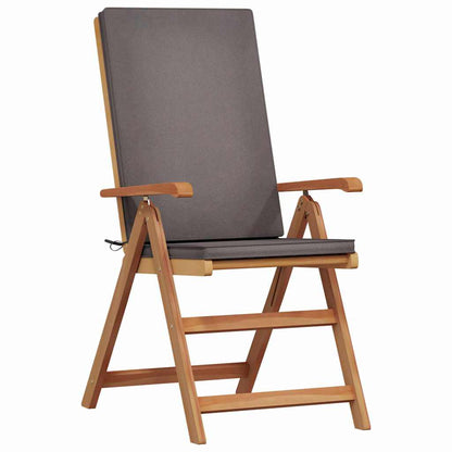 Gartenstuhl 8 pcs Braun 57 x 71,5 x 104 cm Massivholz Teak