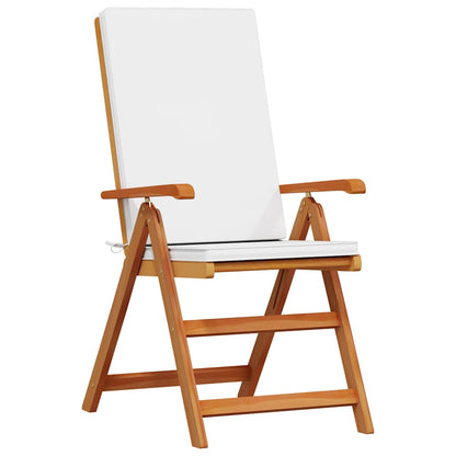 Gartenstuhl 4 pcs Braun 57 x 71,5 x 104 cm Massivholz Teak