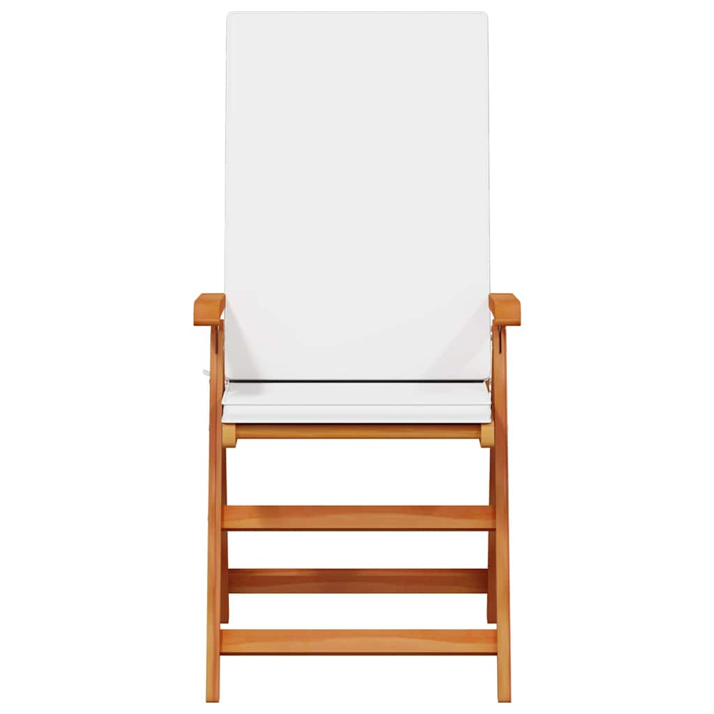 Gartenstuhl 6 pcs Braun 57 x 71,5 x 104 cm Massivholz Teak
