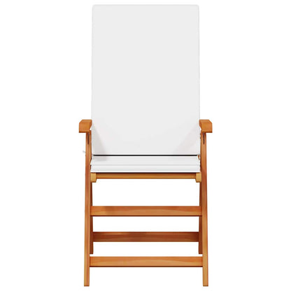 Gartenstuhl 6 pcs Braun 57 x 71,5 x 104 cm Massivholz Teak
