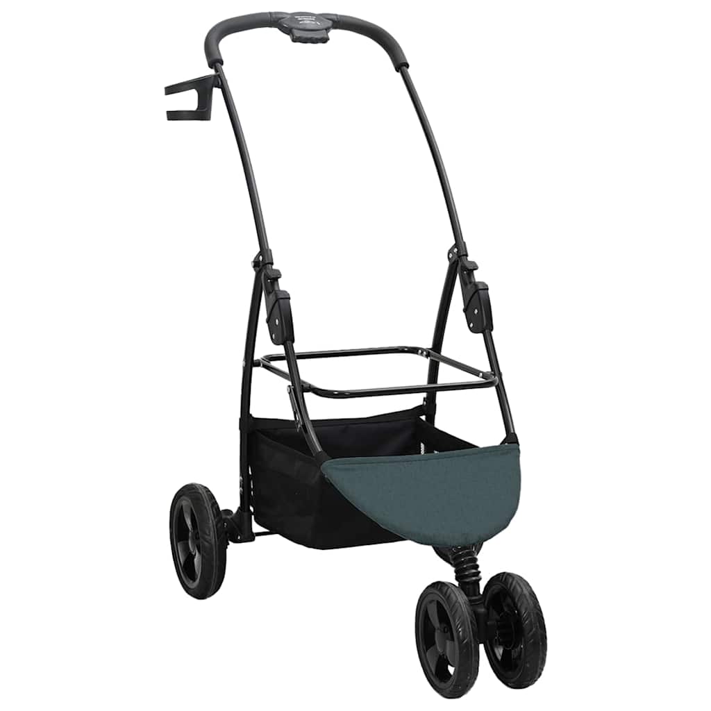 Faltbarer Haustierwagen Verstellbar Grün 78 x 54 x 101 cm