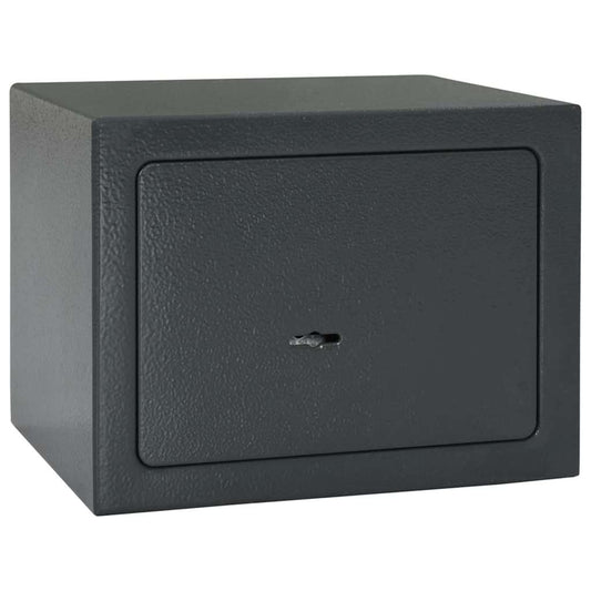 Safe Box mit Schloss Dunkelgrau RAL7016 17 x 23 x 17 cm Stahl