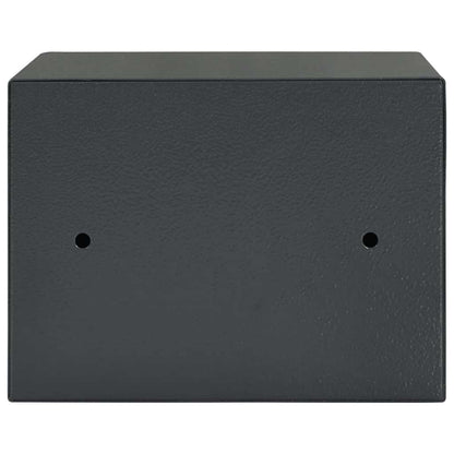 Safe Box mit Schloss Dunkelgrau RAL7016 17 x 23 x 17 cm Stahl