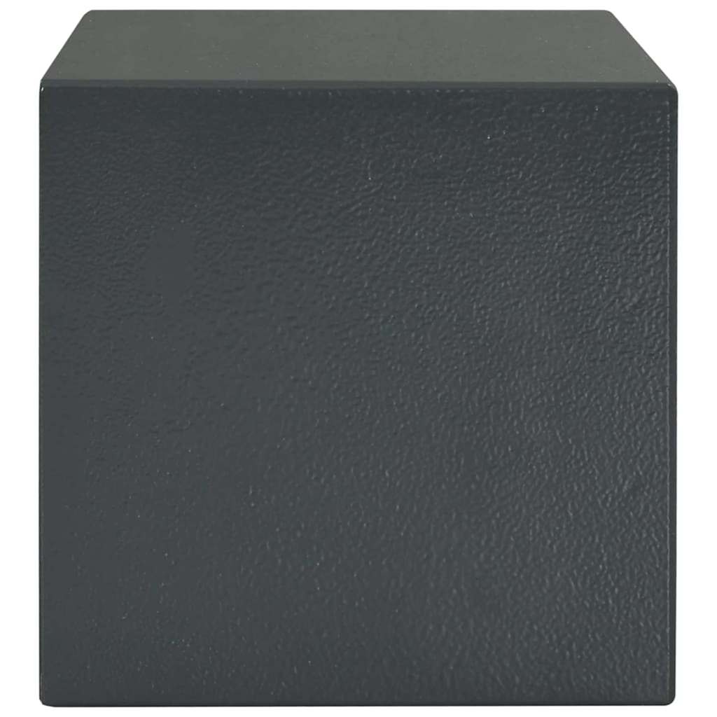 Safe Box mit Schloss Dunkelgrau RAL7016 17 x 23 x 17 cm Stahl