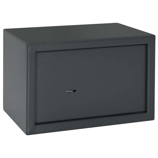 Safe Box mit Schloss Dunkelgrau RAL7016 20 x 31 x 20 cm Stahl