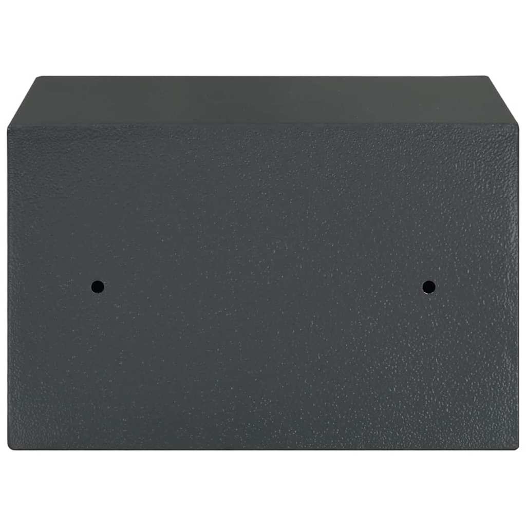 Safe Box mit Schloss Dunkelgrau RAL7016 20 x 31 x 20 cm Stahl
