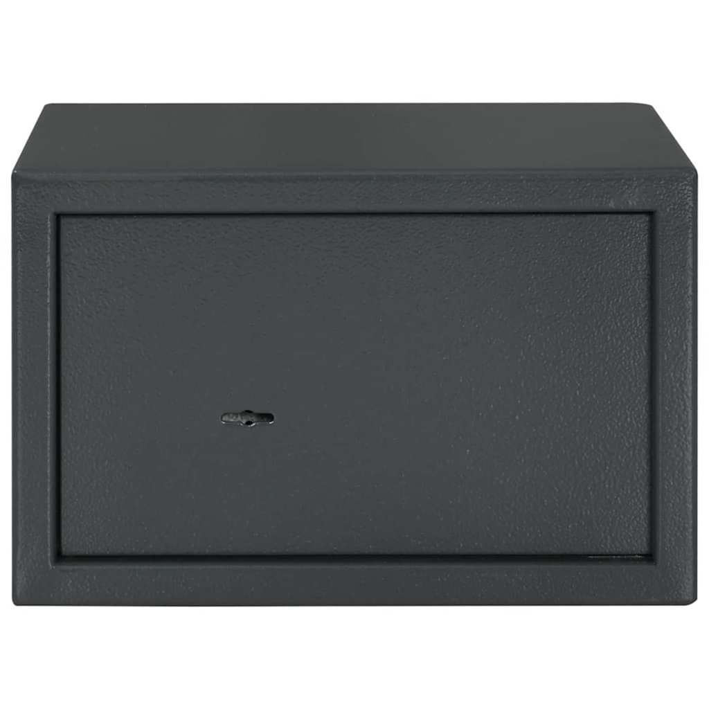 Safe Box mit Schloss Dunkelgrau RAL7016 20 x 31 x 20 cm Stahl