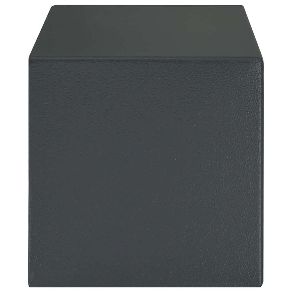 Safe Box mit Schloss Dunkelgrau RAL7016 20 x 31 x 20 cm Stahl