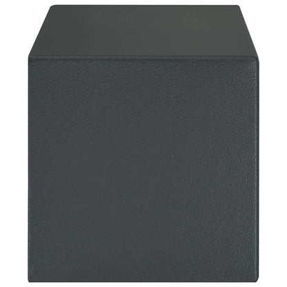 Safe Box mit Schloss Dunkelgrau RAL7016 20 x 31 x 20 cm Stahl